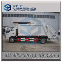 6 Cbm 4X2 Isuzu Wheel Base Garbage Compacted Refuse Truck